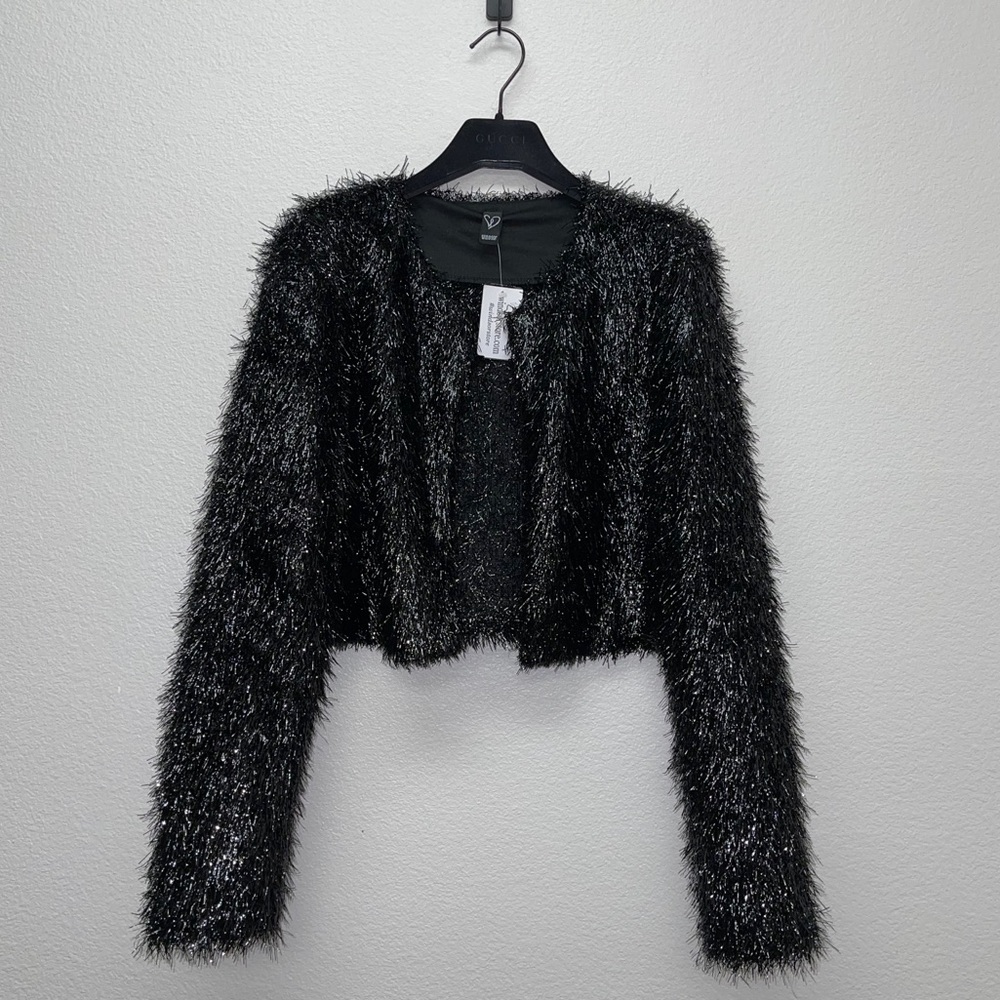 Sparkle Tinsel Cardigan